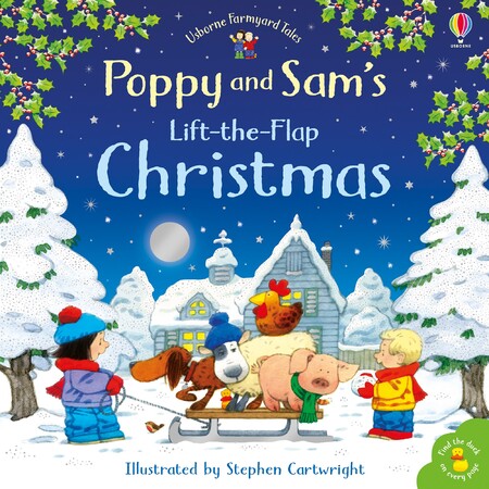 Для самых маленьких: Poppy and Sam's Lift-the-Flap Christmas [Usborne]