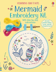 Творчість і дозвілля: Embroidery kit: Mermaid [Usborne]