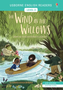 Навчання читанню, абетці: The Wind in the Willows - English Readers Level 2 [Usborne]