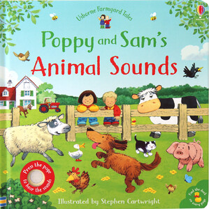 Книги про животных: Poppy and Sams animal sounds [Usborne]