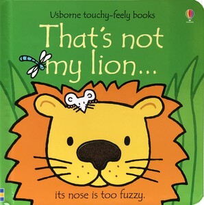 Книги про животных: That's not my lion [Usborne]
