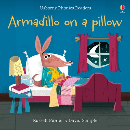 Художні книги: Armadillo on a Pillow [Usborne]