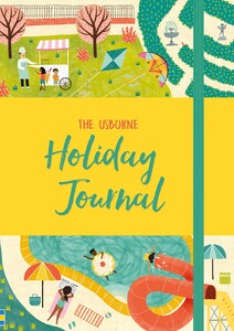 Щоденники, розмальовки та наліпки: Holiday journal [Usborne]