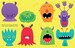Monster Faces Sticker Book [Usborne] дополнительное фото 1.