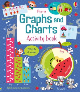 Развивающие книги: Graphs and Charts Activity Book [Usborne]