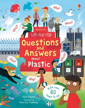 С окошками и створками: Lift-the-Flap Questions and Answers About Plastic [Usborne]
