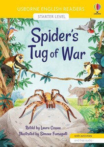 Книги для детей: Spider's Tug of War [Usborne English Readers]