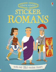Пізнавальні книги: Sticker book Romans [Usborne]