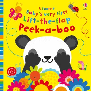 Книги для дітей: Baby's very first lift-the-flap peek-a-boo [Usborne]