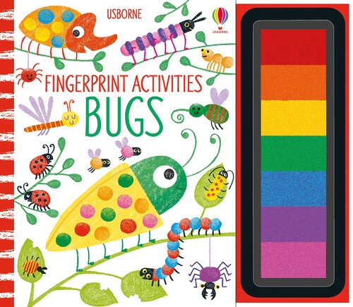 Животные, растения, природа: Fingerprint Activities Bugs [Usborne]