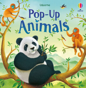 Книги для дітей: Pop-Up Animals [Usborne]