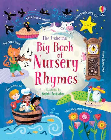 Художественные книги: Big Book of Nursery Rhymes [Usborne]