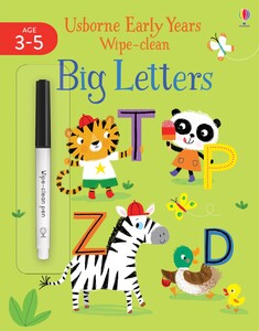 Обучение чтению, азбуке: Big Letters [Usborne]