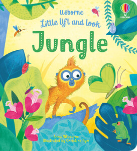 Книги про животных: Little Lift and Look Jungle [Usborne]
