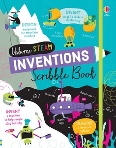 Пізнавальні книги: Inventions Scribble Book [Usborne]