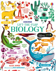 Животные, растения, природа: Lift-the-Flap Biology [Usborne]