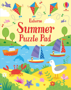 Книги з логічними завданнями: Summer Puzzle Pad [Usborne]