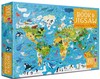 Animals of the World книга и пазл в комплекте [Usborne]