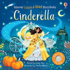 Обучение чтению, азбуке: Cinderella (Listen and Read Story Books) [Usborne]