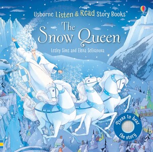 Книги для дітей: The Snow Queen Sound book [Usborne]