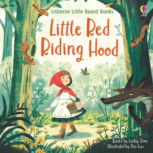 Книги для детей: Little Red Riding Hood (little board book) [Usborne]