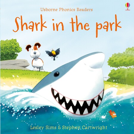 Навчання читанню, абетці: Shark in the Park [Usborne]
