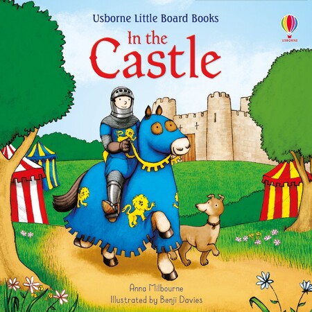 Художні книги: In the Castle Board book [Usborne]