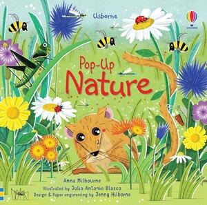 Книги для детей: Pop-Up Nature [Usborne]