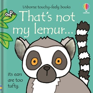 Книги про животных: That's not my lemur… [Usborne]