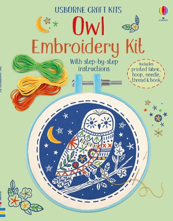 Вироби своїми руками, аплікації: Embroidery Kit: Owl [Usborne]