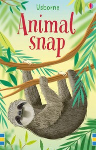 Книги про животных: Настольная карточная игра Animal Snap [Usborne]