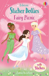 Творчість і дозвілля: Fairy Picnic Sticker Dolly Story [Usborne]