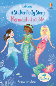 Альбоми з наклейками: A Sticker Dolly Story: Mermaid in Trouble [Usborne]