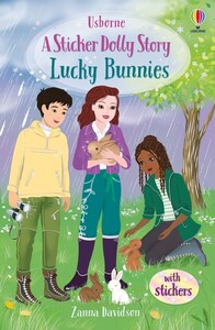 Книги для дітей: A Sticker Dolly Story: Lucky Bunnies [Usborne]