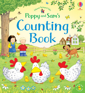 Книги для детей: Poppy and Sam's Counting Book [Usborne]