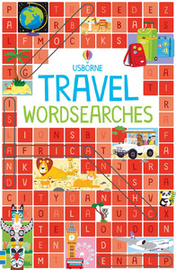 Книги для дітей: Travel Wordsearches [Usborne]