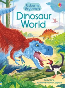 Книги для детей: Dinosaur World [Usborne]