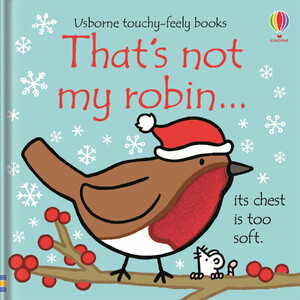 Книги про животных: That's Not My Robin… [Usborne]