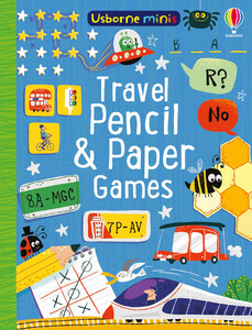 Книги з логічними завданнями: Travel Pencil and Paper Games [Usborne]