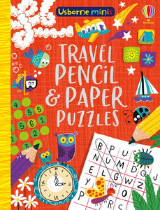 Книги для детей: Travel Pencil and Paper Puzzles [Usborne]