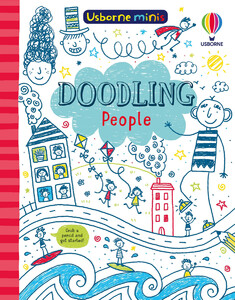 Книги для дітей: Doodling People [Usborne]