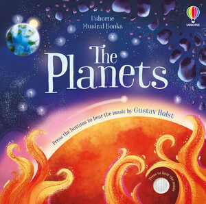 Книги про космос: The Planets Musical Book [Usborne]