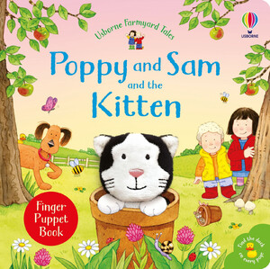 Книги про животных: Poppy and Sam and the Kitten [Usborne]