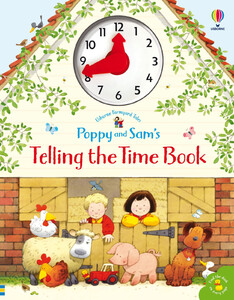 Книги з логічними завданнями: Poppy and Sam's Telling the Time Book [Usborne]