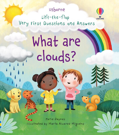 С окошками и створками: Lift-the-flap Very First Questions and Answers: What are clouds? [Usborne]
