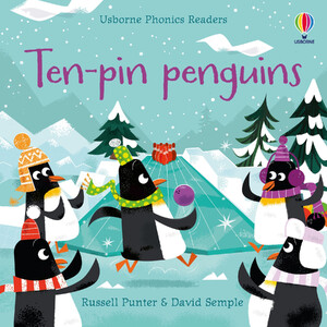 Книги для дітей: Ten-Pin Penguins (Phonics Readers) [Usborne]