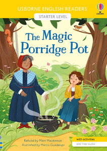 Обучение чтению, азбуке: The Magic Porridge Pot (English Readers Starter Level) [Usborne]