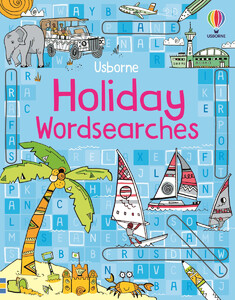 Книги с логическими заданиями: Holiday Wordsearches [Usborne]