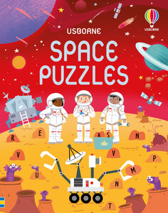 Книги с логическими заданиями: Space Puzzles [Usborne]