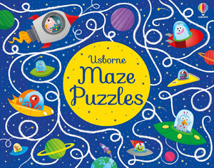 Книги з логічними завданнями: Maze Puzzles [Usborne]